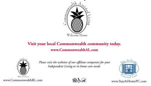 Visit your local Commonwealth Community Today!